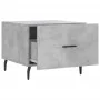 Betongrauer Couchtisch aus Holzwerkstoff, 50 x 50 x 40 cm von vidaXL, Couchtisch - Ref: Foro24-829436, Preis: 41,01 €, Rabatt: %