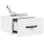 Mesitas de noche de pared 2 uds blanco 35x35x20 cm de vidaXL, Taquillas y armarios de almacenamiento - Ref: Foro24-829805, Pr...