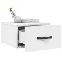 Mesitas de noche de pared 2 uds blanco 35x35x20 cm de vidaXL, Taquillas y armarios de almacenamiento - Ref: Foro24-829805, Pr...
