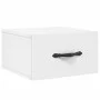Mesitas de noche de pared 2 uds blanco 35x35x20 cm de vidaXL, Taquillas y armarios de almacenamiento - Ref: Foro24-829805, Pr...