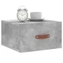 Wall bedside tables 2 pcs concrete gray color 35x35x20 cm by vidaXL, Lockers and storage cabinets - Ref: Foro24-829781, Price...
