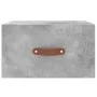 Wall bedside tables 2 pcs concrete gray color 35x35x20 cm by vidaXL, Lockers and storage cabinets - Ref: Foro24-829781, Price...
