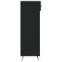 Black engineered wood shoe rack 60x35x105 cm by vidaXL, Closets and storage - Ref: Foro24-829581, Price: 73,74 €, Discount: %