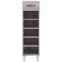 Zapatero madera de ingeniería gris Sonoma 30x35x105 cm de vidaXL, Armarios y almacenamiento - Ref: Foro24-829674, Precio: 57,...