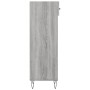 Sonoma graues Holzwerkstoff Zapatero 30x35x105 cm von vidaXL, Schränke und Lagerung - Ref: Foro24-829674, Preis: 57,41 €, Rab...