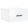 Wall bedside tables 2 pcs glossy white 35x35x20 cm by vidaXL, Lockers and storage cabinets - Ref: Foro24-829857, Price: 46,91...