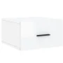 Wall bedside tables 2 pcs glossy white 35x35x20 cm by vidaXL, Lockers and storage cabinets - Ref: Foro24-829857, Price: 46,34...