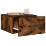 Wall bedside tables 2 pcs smoked oak color 35x35x20 cm by vidaXL, Lockers and storage cabinets - Ref: Foro24-829831, Price: 4...