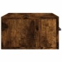Wall bedside tables 2 pcs smoked oak color 35x35x20 cm by vidaXL, Lockers and storage cabinets - Ref: Foro24-829831, Price: 4...