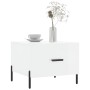 Couchtisch aus Holzwerkstoff glänzend weiß 50x50x40 cm von vidaXL, Couchtisch - Ref: Foro24-829416, Preis: 43,74 €, Rabatt: %