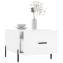 Couchtisch aus Holzwerkstoff glänzend weiß 50x50x40 cm von vidaXL, Couchtisch - Ref: Foro24-829416, Preis: 43,74 €, Rabatt: %