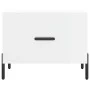 Engineered wood white gloss coffee table 50x50x40 cm by vidaXL, Coffee table - Ref: Foro24-829416, Price: 43,74 €, Discount: %
