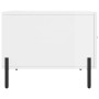 Couchtisch aus Holzwerkstoff glänzend weiß 50x50x40 cm von vidaXL, Couchtisch - Ref: Foro24-829416, Preis: 43,74 €, Rabatt: %