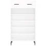 White engineered wood shoe rack 60x35x105 cm by vidaXL, Closets and storage - Ref: Foro24-829628, Price: 60,38 €, Discount: %