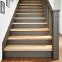 Peldaños escalera 16 uds sin tratar 100x30x2 cm en Alfombrillas para escalones | Comprar online en Foro24