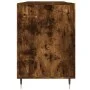 Escritorio madera de ingeniería roble ahumado 140x50x75 cm de vidaXL, Escritorios - Ref: Foro24-829529, Precio: 111,84 €, Des...