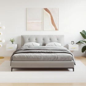 Wand-Nachttische 2 Stück weiß 35x35x20 cm von vidaXL, Schließfächer und Lagerschränke - Ref: Foro24-829789, Preis: 54,79 €, R...
