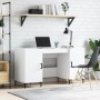 Weißer Schreibtisch aus Holzwerkstoff, 140 x 50 x 75 cm von vidaXL, Schreibtische - Ref: Foro24-829548, Preis: 122,68 €, Raba...