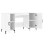 Weißer Schreibtisch aus Holzwerkstoff, 140 x 50 x 75 cm von vidaXL, Schreibtische - Ref: Foro24-829548, Preis: 121,19 €, Raba...