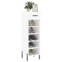 Glossy white plywood shoe cabinet 30x35x105 cm by vidaXL, Closets and storage - Ref: Foro24-829686, Price: 46,48 €, Discount: %