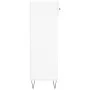 White engineered wood shoe rack 60x35x105 cm by vidaXL, Closets and storage - Ref: Foro24-829604, Price: 56,77 €, Discount: %