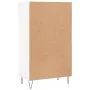 White engineered wood shoe rack 60x35x105 cm by vidaXL, Closets and storage - Ref: Foro24-829604, Price: 56,77 €, Discount: %
