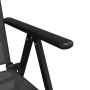 Juego de comedor para jardín 7 piezas aluminio negro de vidaXL, Conjuntos de jardín - Ref: Foro24-3200603, Precio: 512,91 €