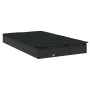 Tumbona 2 personas ratán sintético con cojines negro de vidaXL, Tumbonas - Ref: Foro24-319647, Precio: 278,99 €, Descuento: %