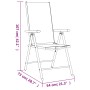 7-teiliges Garten-Essset aus schwarzem Aluminium von vidaXL, Gartensets - Ref: Foro24-3200603, Preis: 512,75 €, Rabatt: %
