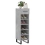 Engineered wood shoe rack in gray concrete, 30x35x105 cm. by vidaXL, Closets and storage - Ref: Foro24-829704, Price: 61,52 €...