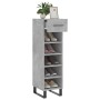 Engineered wood shoe rack in gray concrete, 30x35x105 cm. by vidaXL, Closets and storage - Ref: Foro24-829704, Price: 61,52 €...