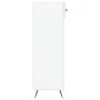 Mueble zapatero madera contrachapada blanco brillo 60x35x105 cm de vidaXL, Armarios y almacenamiento - Ref: Foro24-829582, Pr...