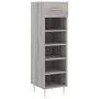 Sonoma gray engineered wood shoe rack 30x35x105 cm by vidaXL, Closets and storage - Ref: Foro24-829666, Price: 46,45 €, Disco...