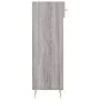 Sonoma gray engineered wood shoe rack 30x35x105 cm by vidaXL, Closets and storage - Ref: Foro24-829666, Price: 46,45 €, Disco...