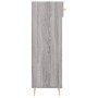 Zapatero madera de ingeniería gris Sonoma 30x35x105 cm de vidaXL, Armarios y almacenamiento - Ref: Foro24-829666, Precio: 46,...
