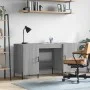 Schreibtisch aus Sonoma-grauem Holzwerkstoff, 140 x 50 x 75 cm von vidaXL, Schreibtische - Ref: Foro24-829562, Preis: 126,86 ...