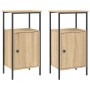 Nachttische 2 Stk. Ingenieurholz Sonoma Eiche 41x31x80 cm von vidaXL, Nachttische - Ref: Foro24-825926, Preis: 72,87 €, Rabat...