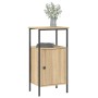 Nachttische 2 Stk. Ingenieurholz Sonoma Eiche 41x31x80 cm von vidaXL, Nachttische - Ref: Foro24-825926, Preis: 72,87 €, Rabat...