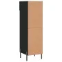 Black engineered wood shoe rack 30x35x105 cm by vidaXL, Closets and storage - Ref: Foro24-829685, Price: 47,98 €, Discount: %