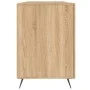 Sonoma oak engineered wood desk 140x50x75 cm by vidaXL, Desks - Ref: Foro24-829519, Price: 111,45 €, Discount: %