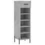 Zapatero Holzwerkstoff Beton grau 30x35x105 cm von vidaXL, Schränke und Lagerung - Ref: Foro24-829688, Preis: 45,58 €, Rabatt: %