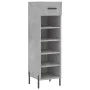 Zapatero Holzwerkstoff Beton grau 30x35x105 cm von vidaXL, Schränke und Lagerung - Ref: Foro24-829688, Preis: 45,19 €, Rabatt: %