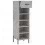 Zapatero Holzwerkstoff Beton grau 30x35x105 cm von vidaXL, Schränke und Lagerung - Ref: Foro24-829688, Preis: 45,58 €, Rabatt: %