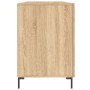 Engineered wood Sonoma oak desk 140x50x75 cm by vidaXL, Desks - Ref: Foro24-829551, Price: 122,03 €, Discount: %