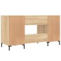 Engineered wood Sonoma oak desk 140x50x75 cm by vidaXL, Desks - Ref: Foro24-829551, Price: 122,03 €, Discount: %