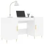 Schreibtisch aus weißem Holzwerkstoff 140x50x75 cm von vidaXL, Schreibtische - Ref: Foro24-829532, Preis: 123,48 €, Rabatt: %