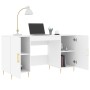 Schreibtisch aus weißem Holzwerkstoff 140x50x75 cm von vidaXL, Schreibtische - Ref: Foro24-829532, Preis: 125,15 €, Rabatt: %