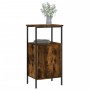 Nightstands 2 pcs engineered wood smoked oak 41x31x80 cm by vidaXL, Nightstands - Ref: Foro24-825928, Price: 60,17 €, Discoun...