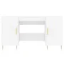 Schreibtisch aus weißem Holzwerkstoff 140x50x75 cm von vidaXL, Schreibtische - Ref: Foro24-829532, Preis: 123,48 €, Rabatt: %