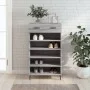 Engineered wood gray Sonoma shoerack 60x35x105 cm by vidaXL, Closets and storage - Ref: Foro24-829634, Price: 64,96 €, Discou...